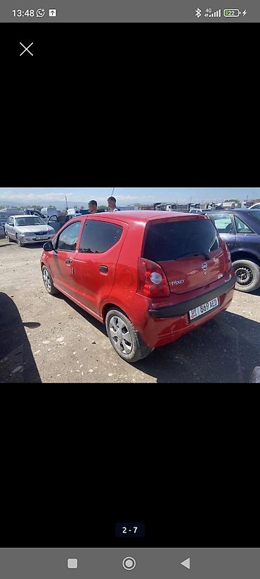 белый матиз: Nissan Pixo: 2009 г., 1 л, Механика, Бензин, Хэтчбэк — 3