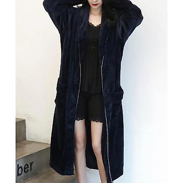 Халаты: Халат, Плюш, M, L, 2XL — 5