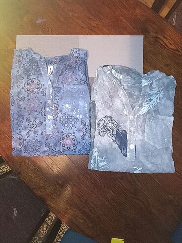 dve tunike kompletu komad: Dve nove košuljice poluobim oko 52 cm
Obe za 700 ili jedna za 400