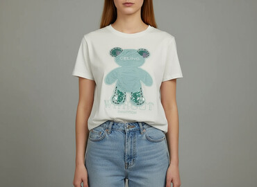 koszulka barcelony 2425: T-shirt damski, rozmiar M