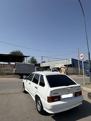 baqaj vaz: Lada Samara 5 qapılı hetçbek, ağ rəng. - Kuzov: aerodinamik gövdə kiti — 4