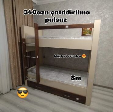 Mətbəx mebeli: Yeni, İkinəfərlik çarpayı