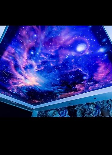 Натяжной потолок: Натяжной потолок 3D потолки, Глянцевое, Матовое Демонтаж, Монтаж, Бесплатная консультация — 2