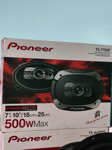 Dinamiklər və kolonkalar: Yeni Pioneer Kolonka, Növ - Sabvufer, rəng - Qara