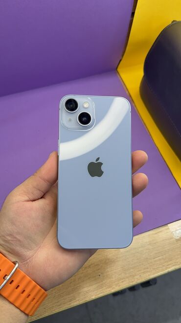 Apple iPhone: IPhone 14, Б/у, 128 ГБ, 80 % — 8