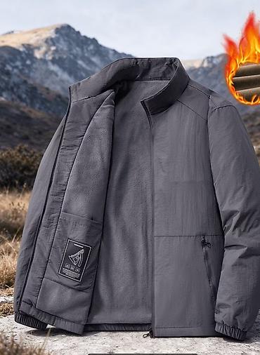 nike tech flecee: Мужская утеплённая куртка с флисовой подкладкой - Тёплая флисовая — 2