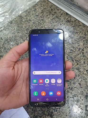 samsung galaxy s4 ekran satiram: Samsung Galaxy J6, 32 GB, rəng - Qara, Qırıq — 3