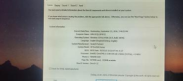 Настольные ПК и рабочие станции: Prosessor: Intel Core i3-3240 Yaddaş: 256 GB SSD + HDD 500 GB HP — 5