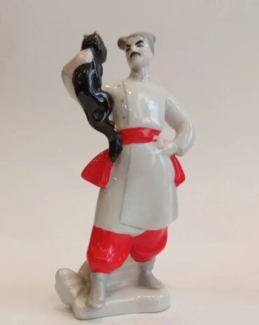 nerd taxta satisi: Статуэтка, 1960 год, Фарфор, СССР, Самовывоз