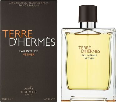 Парфюмерия: Terre D'Hermès Eau Intense Vétiver — это мужская парфюмерная вода во