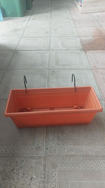 Bitkilər üçün dibçəklər: Dipçekler gül qabilar 30 sm 50 sm 70 sm 75 sm 85 sm 90 sm olculer var — 15