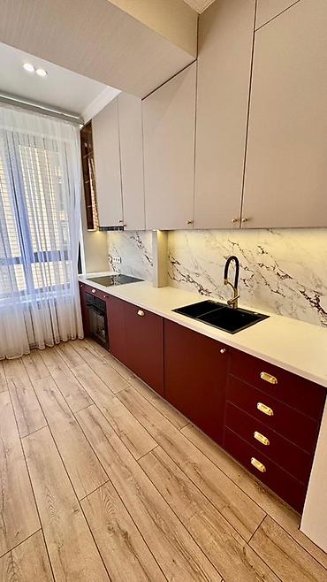 квартира взморье: 3 комнаты, 80 м², Асанбай мкр Элитка, 4 этаж, Дизайнерский ремонт — 4