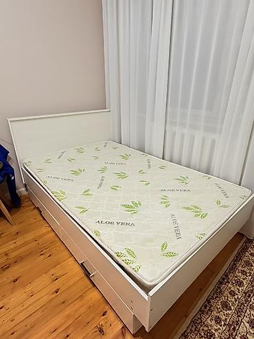 продаю кровать двуспальная: Кровать с матрасом Aloe Vera и выдвижными ящиками - Размер спального — 3