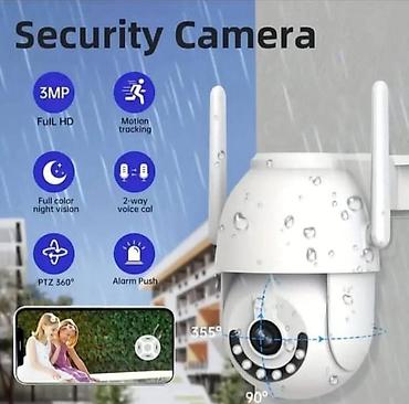 Ağıllı Təhlükəsizlik Kamerası - 3MP Full HD görüntü: Aydın və detallı