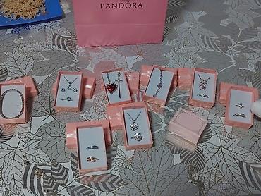 Бекерге берем: От 200 до 590сом Ювелирные украшения Pandora — набор. Состав по фото — 1
