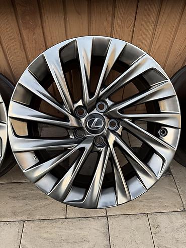машина 14: Литые Диски R 18 Lexus, Комплект, отверстий - 5, Б/у — 5