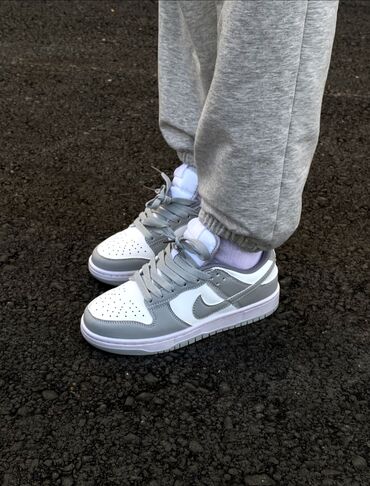 Кроссовки и спортивная обувь: В наличии кроссовки Nike Dunk Low Grey Fog. ПРЕМИУМ качество 💥