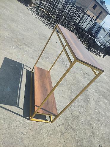 Кронштейны, стойки: Кронштейн Для косметики, Материал: Металл, С зеркалом, Новый — 9