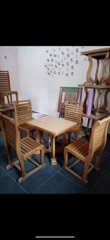 Оборудование для бизнеса: Продаем столы и стулья, для кафе или дома! Натуральное дерево!