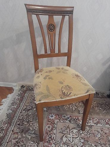 stul ustu: Qonaq otağı üçün, İşlənmiş, Qatlanmayan, Stul — 1
