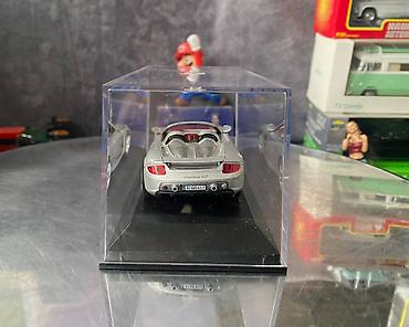 Avtomobil modelləri: Коллекционная модель Porsche Carrera GT Cabriolet type 980 silver — 4