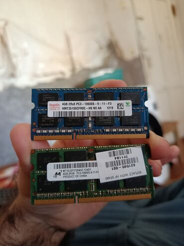 Operativ yaddaş (RAM): Operativ yaddaş (RAM) Hynix, 8 GB, < 1333 Mhz, DDR3, Noutbuk üçün, İşlənmiş