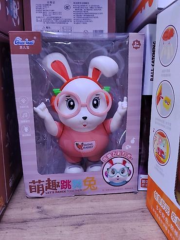 Детская интерактивная игрушка «Swing Rabbit» — танцующий кролик -