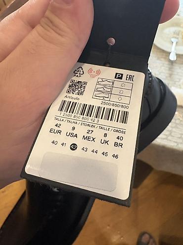 Туфли: Satilir massimo dutti firmasinin loferi 1 Tayi sehv gelib — 3