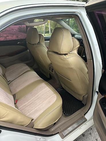 белый салон: Honda Saber: 2002 г., 3.2 л, Автомат, Бензин, Седан — 9