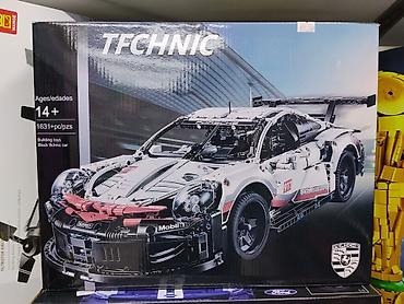 Конструктор блоков TFCHNIC — гоночный автомобиль Porsche 911 RSR - at lalafo.kg Конструктор блоков TFCHNIC — гоночный автомобиль Porsche 911 RSR -