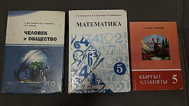 Книги и журналы: Набор школьных учебников для 5 класса (Кыргызстан): Книги в хорошем — 1