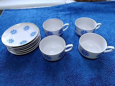 Наборы посуды: Набор столового стекла/хрусталя с гранёной и резной декорировкой — 18