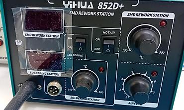 Avtomobil üçün alətlər: YIHUA 852D+ SMD Rework Station - 2-in-1 lövhə təmiri stansiyası: isti — 1