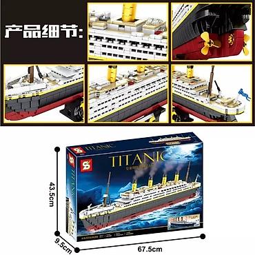 uşaq üçün oyuncaq: Titanik Konstruktor Lego 🚢 Titanic 🔹Ölkə daxili pulsuz çatdırılma 📦 — 4