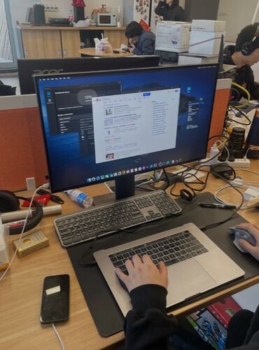 macbook ош: Ультрабук, Apple, 16 ГБ ОЗУ, Intel Core i7, Более 17.3 ", Б/у, Для работы, учебы, память SSD