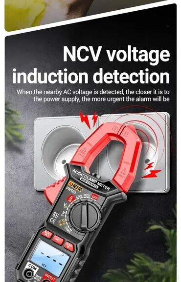 Ostali uređaji: ANENG PN103 Amper Klešta - Unimer Multimetar 600A NCV Hz Ohm Profi — 2