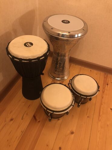 Barabanlar: Zərb alətləri - Djembe Meinl ( 2-ci el) - Darbuka Vatan ( teze, hec — 9