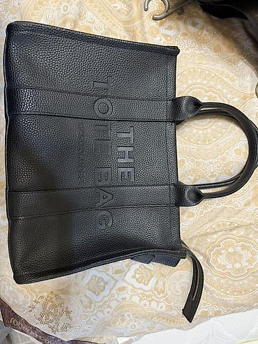 Классические сумки: Сумка-тоут Marc Jacobs “The Tote Bag”, черная - Материал: натуральная — 1