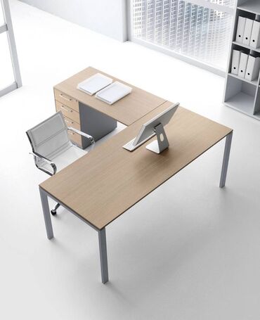 Ofis masaları: Yeni, İşçi üçün, Dördbucaq masa — 10