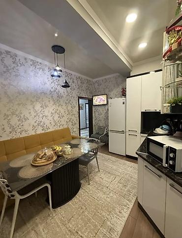 888: 2 комнаты, 70 м², Аламедин-1 мкр Элитка, 7 этаж, Евроремонт — 3