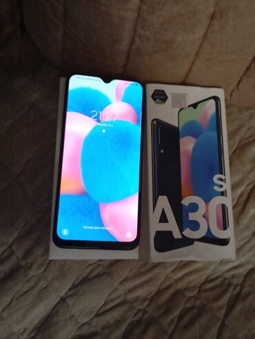 samsung a3 2016 ekran qiymeti: Samsung Galaxy A30s, 32 GB, rəng - Qara, Sensor, Barmaq izi, İki sim kartlı