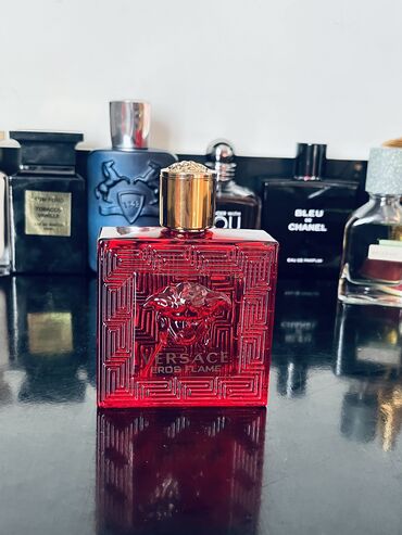 Парфюмерия: Versace Eros Flame 100 мл (целый флакон) 🔥 Versace Eros Flame —