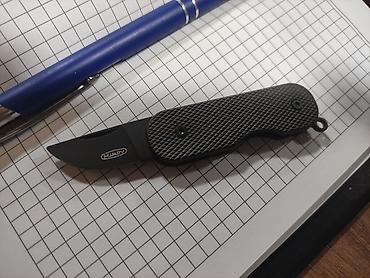 s8 plus чехол: Нож складной MIKOV Folding Knife POCKET S GREY из стали N690 — 2