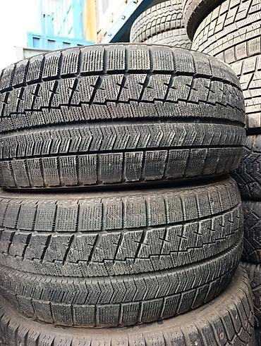 mazda verisa: Шины 225 / 45 / R 17, Зима, Б/у, Пара, Легковые, Япония, Bridgestone — 1
