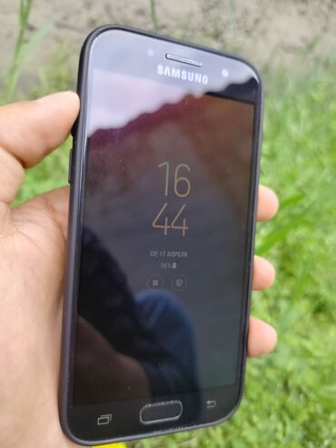 Samsung: Samsung Galaxy A3 2017, Б/у, 16 ГБ, цвет - Черный, 1 SIM