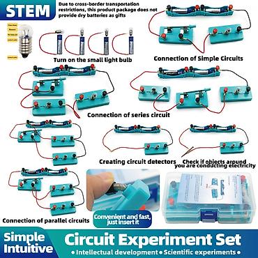 tok qizdirici: Stem fizika elektronika oyuncaq dəst — 5