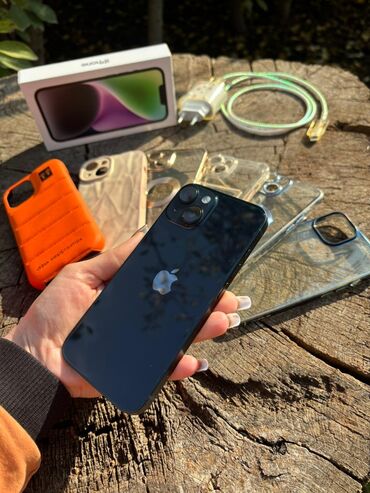 Apple iPhone: IPhone 14, 128 GB, Midnight, Barmaq izi, Simsiz şarj, Face ID — 4