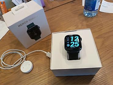 s2000 smart watch: HONOR Watch 5 ağıllı saat Xüsusiyyətlər: - Kvadrat forma ekran — 1