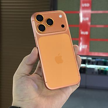note 15 pro plus: IPhone 17 Pro, Б/у, 256 ГБ, Оранжевый, Чехол, 92 % — 1