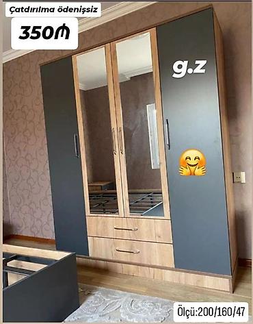 шкаф для одежды в баку: Dolab yeni qarderob paltar dolabı — 1